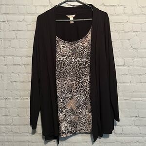 Women’s White Stage 3X 22w/24w Built In Jacket